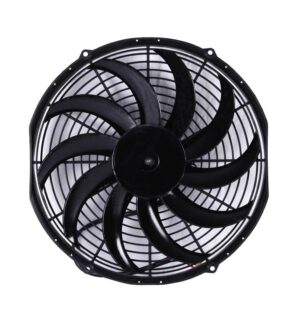 LONGWELL Brushless Universal Condenser Fan Motor 10 Curved Blade Bus Condenser Cooling Fan