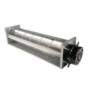 LONGWELL 150mm AC Cross Flow Fan, Tangential Blower Fan, 230V, for Air Curtains, Ovens, Floor Heating – LWCA-150MM-S