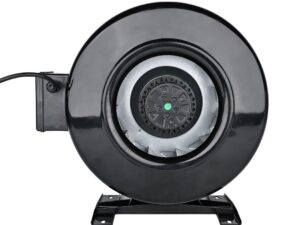 LONGWELL Customizable 200mm AC Metal Duct Fans Exhaust Grow Tent Inline Duct Fan Wholesale