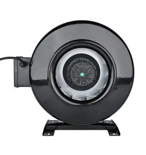 LONGWELL 200mm AC Inline Duct Fan, Exhaust Ventilation Fan, 110V, for Control Cabinet Cooling, Cold Storage, Air Purifiers