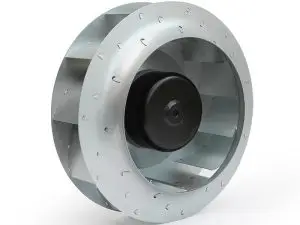 LONGWELL 250mm DC Backward Curved Centrifugal Fan, Industrial Centrifugal Blower, PWM Control, PWM Control, for HVAC Systems, Cold Storage, Air Purifiers – LWDC-250MM-METAL