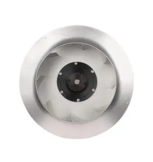 LONGWELL 225mm EC Backward Curved Centrifugal Fan, Industrial Centrifugal Blower, Aluminum Alloy, for Cold Storage, Air Purifiers, HVAC Systems