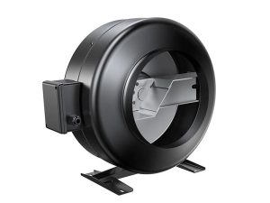 LONGWELL 100mm EC Inline Duct Fan, Exhaust Ventilation Fan, 110V, for Control Cabinet Cooling, Cold Storage, Air Purifiers