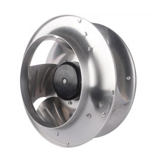 LONGWELL Customized 310mm DC 24V 48V BLDC 0~10V PWM Aluminum Alloy Impeller Customizable DC Centrifugal Blower Fan