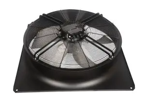 LONGWELL 900mm EC Axial Fan, Industrial Axial Ventilation Fan, 120V PWM Control, Stainless Steel, for Cold Storage, Air Purifiers, Railway Ventilation