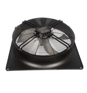 LONGWELL 900mm EC Axial Fan, Industrial Axial Ventilation Fan, 120V PWM Control, Stainless Steel, for Cold Storage, Air Purifiers, Railway Ventilation