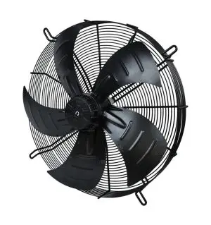 LONGWELL 630mm AC Axial Fan, Industrial Axial Ventilation Fan, 380V, Stainless Steel, for HVAC Systems, Cold Storage, Air Purifiers