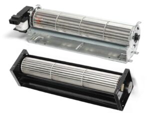 LONGWELL Customized AC DC Oven Convection Fan Motor 12V 220V Cross Flow Convection Fan for Oven Tangential Fan