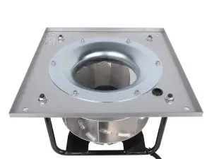 LONGWELL 250mm EC Backward Curved Centrifugal Fan, Industrial Centrifugal Blower, 115/230V 0–10V/PWM Control, for AHU, FFU, Data Center Cooling