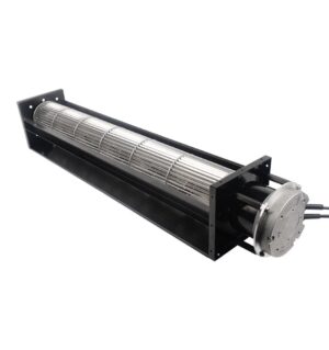 LONGWELL EC 110mm Tangential Fan Blower Aluminum Alloy Blade Elevator Cross Flow Fans for Split Air Conditioning