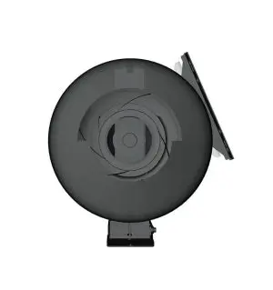 LONGWELL 125mm EC Industrial Fan, Industrial Ventilation Fan, 230V, for Control Cabinet Cooling, Cold Storage, Air Purifiers