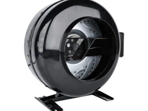 LONGWELL Grow Tent 250mm Metal Inline Duct Fans Fan DC 24V 48V Centrifugal Duct Fan Exhaust