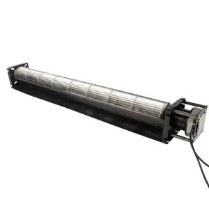 LONGWELL 90mm EC Cross Flow Fan, Tangential Blower Fan, 230V, for Industrial Ventilation, Cold Storage, Air Purifiers
