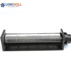 LONGWELL High Efficiency Dc 12V 24V Cross Flow Fan Fireplace Blower Tangential Fan for Oven