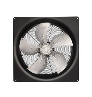 LONGWELL High Efficiency Large Size 900mm Electric Industrial Axial Fan High Volume 380V 400V Axial Exhaust Fan for HVAC System