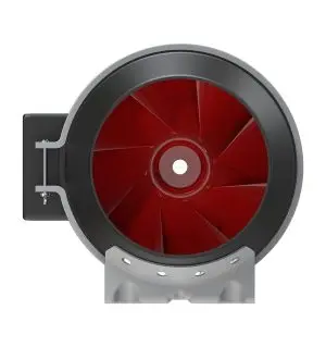 LONGWELL EC Industrial Fan, Industrial Ventilation Fan, 110/240V, Low Noise, for Control Cabinet Cooling, Cold Storage, Air Purifiers