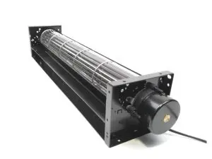 LONGWELL 90mm AC Cross Flow Fan, Tangential Blower Fan, 230V, Aluminum Alloy, Low Noise, for Ovens, Fireplaces, Air Purifiers