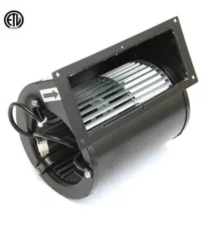 LONGWELL EC Double Inlet Forward Curved Centrifugal Fan, Double Inlet Blower Fan, 115V, for AHU, Air Purifiers, Control Cabinet Cooling