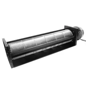 LONGWELL 150mm EC Cross Flow Fan, Tangential Blower Fan, 230V, for Floor Heating, Air Purifiers, Cold Storage