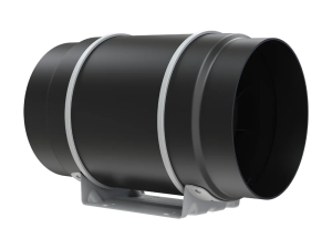 LONGWELL EC Inline Duct Fan, Exhaust Ventilation Fan, 110V, for Control Cabinet Cooling, Duct Ventilation, HVAC Systems