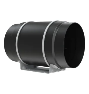 LONGWELL EC Inline Duct Fan, Exhaust Ventilation Fan, 110V, for Control Cabinet Cooling, Duct Ventilation, HVAC Systems