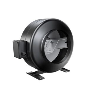 LONGWELL High Speed 250mm AC Metal Inline Duct Fans Kitchen Ducting Ventilation Fan for Grow Tent