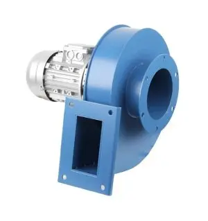 LONGWELL Centrifugal Blower Fan, Industrial Centrifugal Fan, 380V, High-Temperature, for Boilers, AHU, FFU