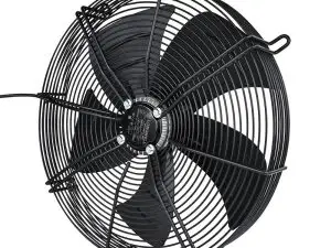 LONGWELL 450mm AC Axial Fan, Industrial Axial Ventilation Fan, 220V, Stainless Steel, for Cold Storage, Air Purifiers, HVAC Systems