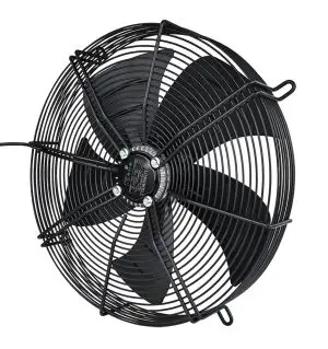 LONGWELL 450mm AC Axial Fan, Industrial Axial Ventilation Fan, 220V, Stainless Steel, for Cold Storage, Air Purifiers, HVAC Systems