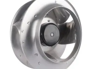 LONGWELL 310mm EC Backward Curved Centrifugal Fan, Industrial Centrifugal Blower, 230V, Stainless Steel, for AHU, FFU, Cold Storage