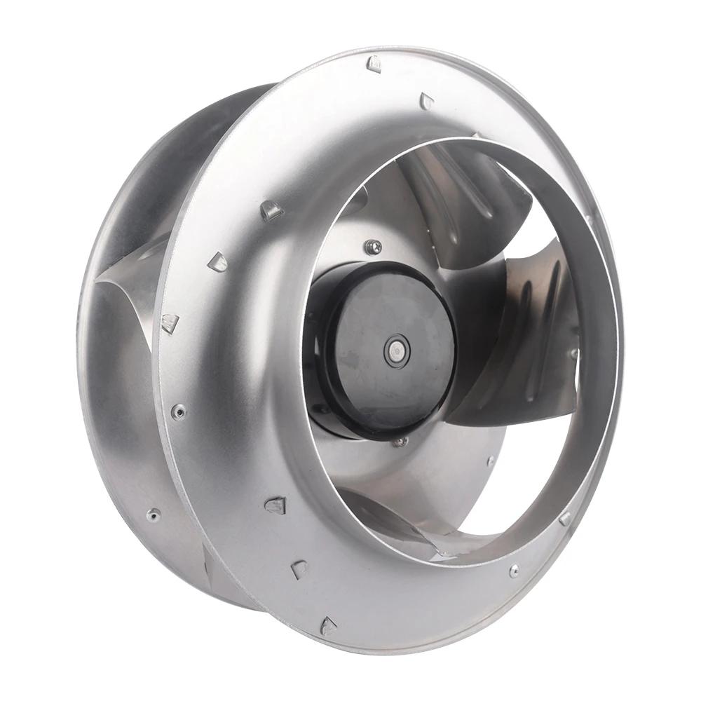 LONGWELL Industrial Centrifugal Fan 310mm High Pressure Backward EC 230V 400V Stainless Steel Blade Wholesale