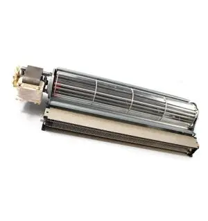 LONGWELL 30mm AC Cross Flow Fan, Tangential Blower Fan, 110/120V, for Ovens, Fireplaces, Floor Heating