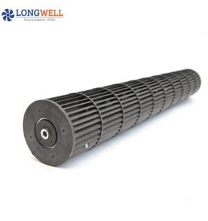 LONGWELL OEM 120mm Plastic Cross Flow Fan Blades for Air Conditioners by GREE MIDEA LG CARRIER