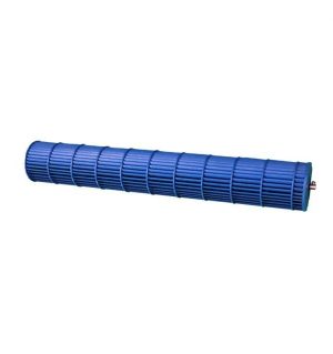 LONGWELL Plastic Cross Flow Impeller Ventilation Exhaust Bathroom Window Fan Air Conditioner Tangential Fan Wheel