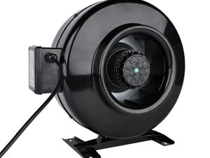 LONGWELL 160mm EC Industrial Fan, Industrial Ventilation Fan, 110V, for Control Cabinet Cooling, Cold Storage, Air Purifiers