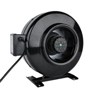 LONGWELL Silent and Effective EC 230V Metal 160mm Duct Fans Custom Ducting Ventilation Fan