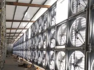 LONGWELL Axial Fan, Industrial Axial Ventilation Fan, 110V, Stainless Steel, for AHU, FFU, Fan Coil Units