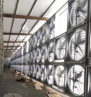 LONGWELL Axial Fan, Industrial Axial Ventilation Fan, 110V, Stainless Steel, for AHU, FFU, Fan Coil Units
