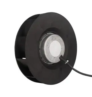 LONGWELL 220mm DC Backward Curved Centrifugal Fan, Industrial Centrifugal Blower, PWM Control, PWM Control, for Air Purifiers, Cold Storage, HVAC Systems – LWDC-220MM
