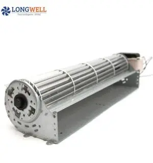 LONGWELL 30mm AC Cross Flow Fan, Tangential Blower Fan, 110/120V, for Ovens, Floor Heating, Air Purifiers – LW-30~150MM