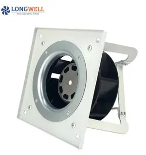 LONGWELL 133mm AC Backward Curved Centrifugal Fan, Industrial Centrifugal Blower, 220V IP55 PWM Control, for FFU, Fan Coil Units, HVAC Systems