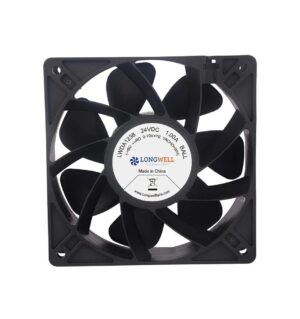 LongWell 120mm Dc 12v 24v 48V 2500rpm-6000rpm Brushless 12038 Axial Flow Fan Computer CPU DC Cooling Fans