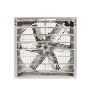 LongWell Industry Low Noise Hammer Wall Mounted Poultry Farm Exhaust Fan Stainless Steel Axial Flow Fans for Restaurant