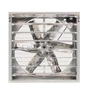 LONGWELL Axial Fan, Industrial Axial Ventilation Fan, 110V, Stainless Steel
