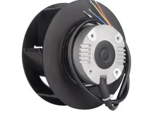 LONGWELL 133mm DC Backward Curved Centrifugal Fan, Industrial Centrifugal Blower, 24V, for Cold Storage, Air Purifiers, HVAC Systems