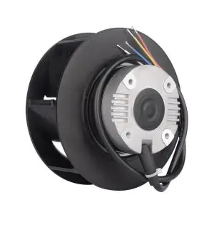 LONGWELL 133mm DC Backward Curved Centrifugal Fan, Industrial Centrifugal Blower, 24V, for Cold Storage, Air Purifiers, HVAC Systems