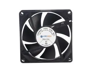 LONGWELL DC Axial Fan, Industrial Axial Ventilation Fan, 12V, for Data Center Cooling, Control Cabinet Cooling, HVAC Systems
