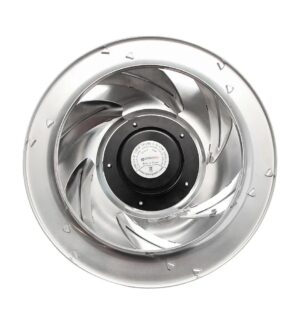 Longwell Custom 270mm Industrial EC Motor Centrifugal Ventilation Fan Backward Curved Stainless Steel Blades OEM/ODM Support