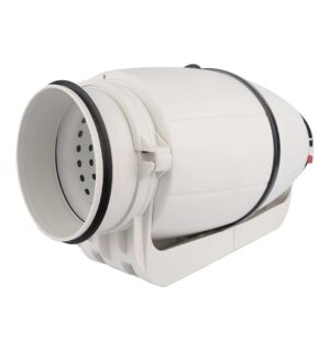 Longwell Custom Super Silent EC Ventilation Axial Fan 4-8 Inch Air Extractor for Manufacturing Plant Exhaust Super Silent