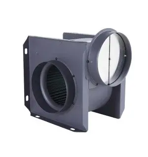 LONGWELL 250mm Industrial Fan, Industrial Ventilation Fan, 220V, 23 W, Galvanized Steel, for Cold Storage, Air Purifiers, HVAC Systems